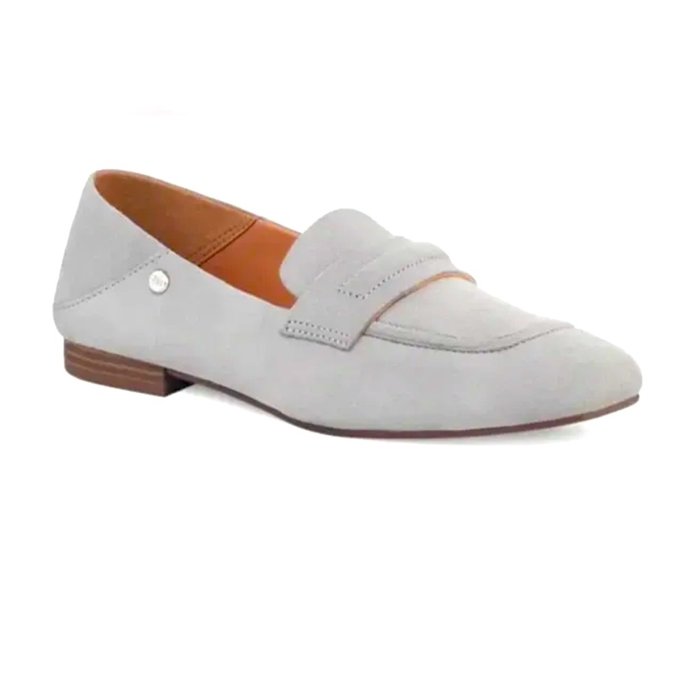 UGG Shoes S. 6 Janaya Collapsible Slip On Grey Suede Loafers Preloved